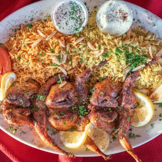 Quail Platter.