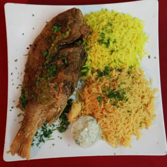 Pomphret Fish (Fried).